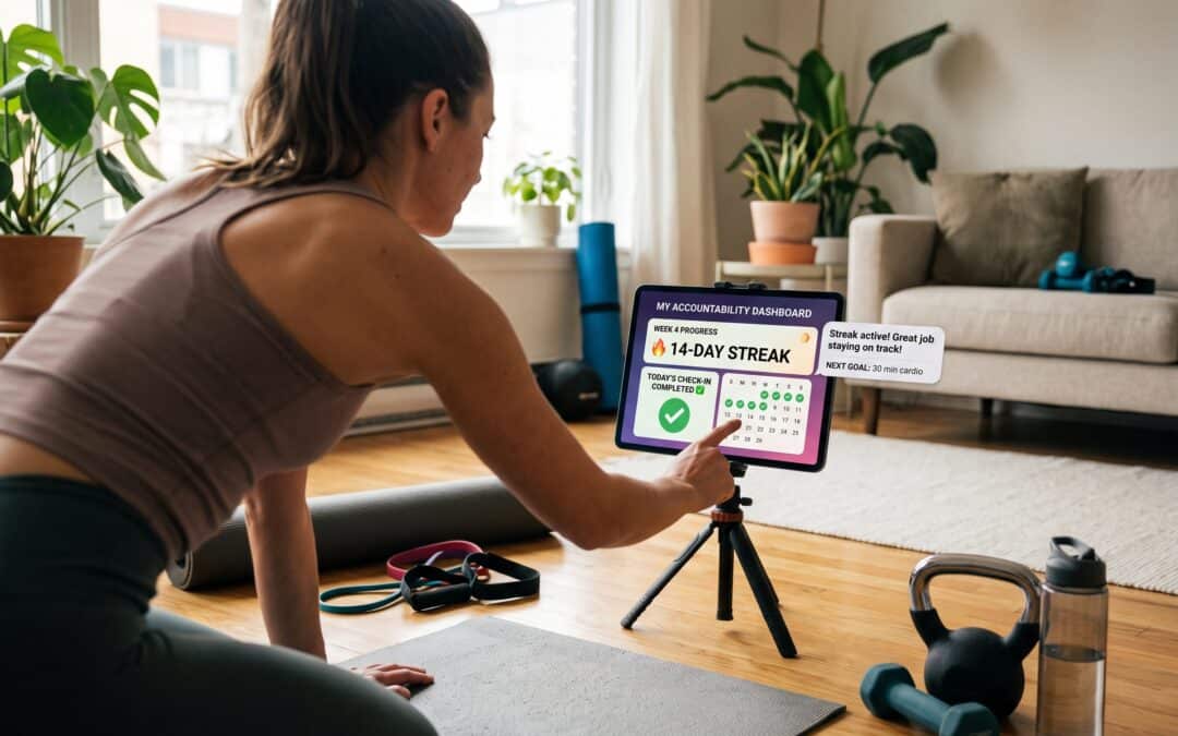 Online Personal Training Accountability Without a Live Trainer